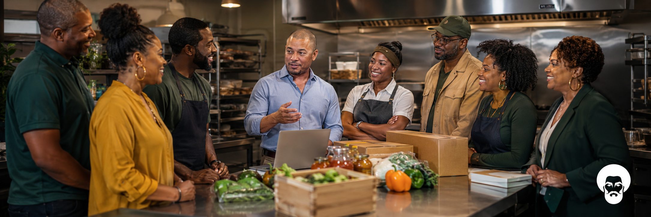 Black business leaders in a boardroom strategy session