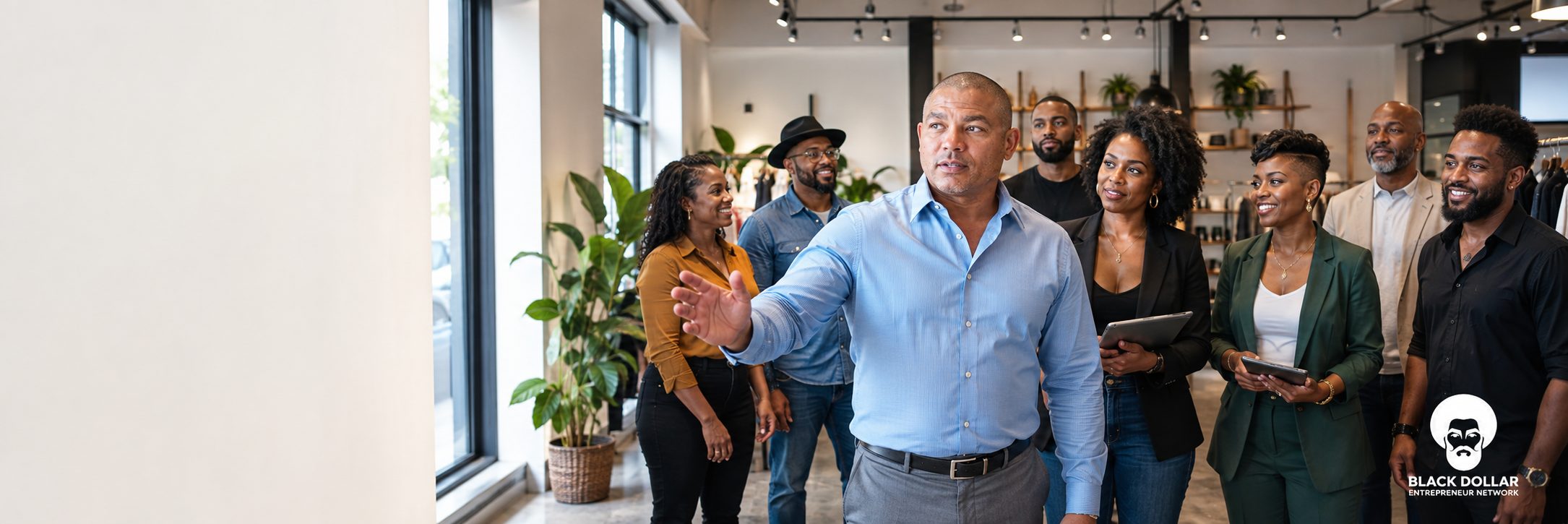 Black Dollar app members gathering